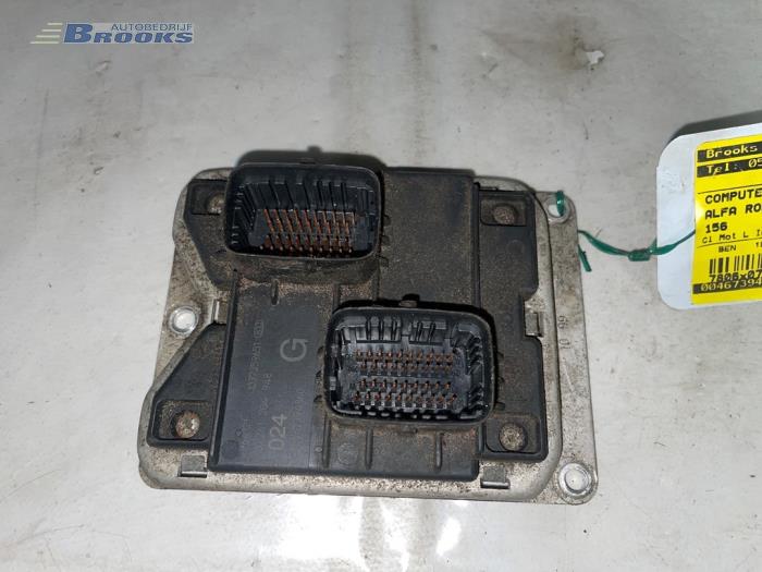 Gebruikte Computer Motormanagement Alfa Romeo 156 (932) 2.0 Twin Spark 16V Prijs € 50,00 Margeregeling aangeboden door Autobedrijf Brooks
