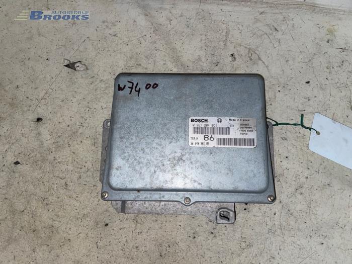 Gebruikte Computer Motormanagement Peugeot 106 I 1.0i Prijs € 67,50 Margeregeling aangeboden door Autobedrijf Brooks