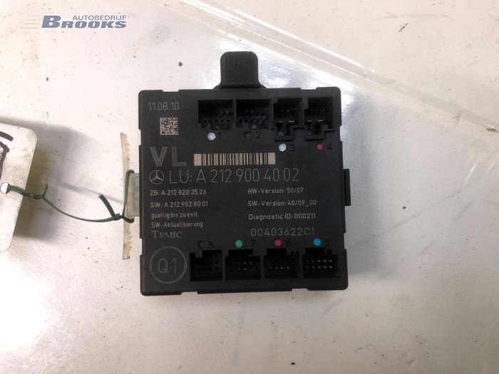 Gebruikte Module Centrale Deurvergrendeling Mercedes C Estate (S204) 2.2 C-180 CDI 16V BlueEFFICIENCY Prijs € 20,00 Margeregeling aangeboden door Autobedrijf Brooks
