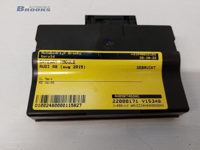 Gebruikte Gateway module Audi A8 (D4) 4.2 TDI V8 32V Quattro Prijs € 75,00 Margeregeling aangeboden door Autobedrijf Brooks