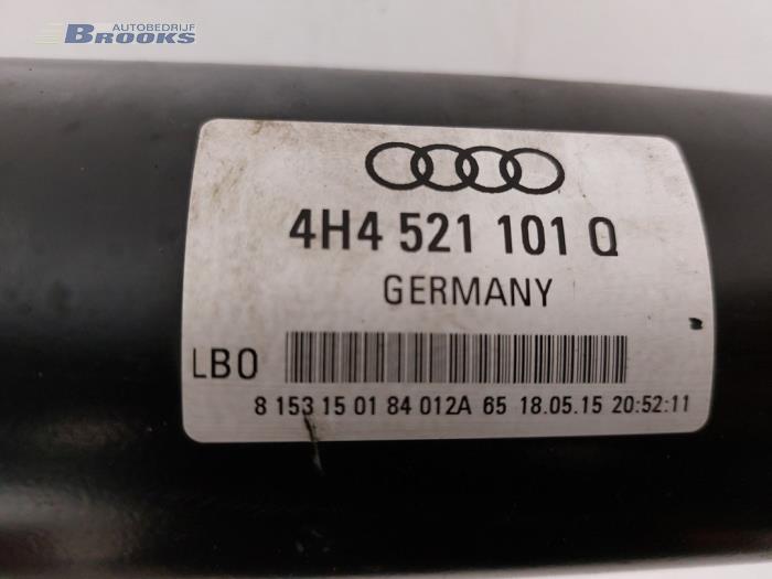 Tussenas van een Audi A8 (D4) 4.2 TDI V8 32V Quattro 2015