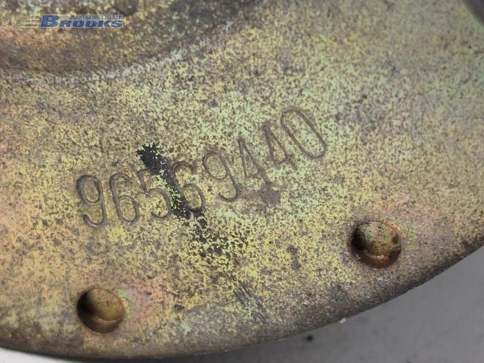 Startmotor van een Daewoo Matiz 0.8 S,SE 2003