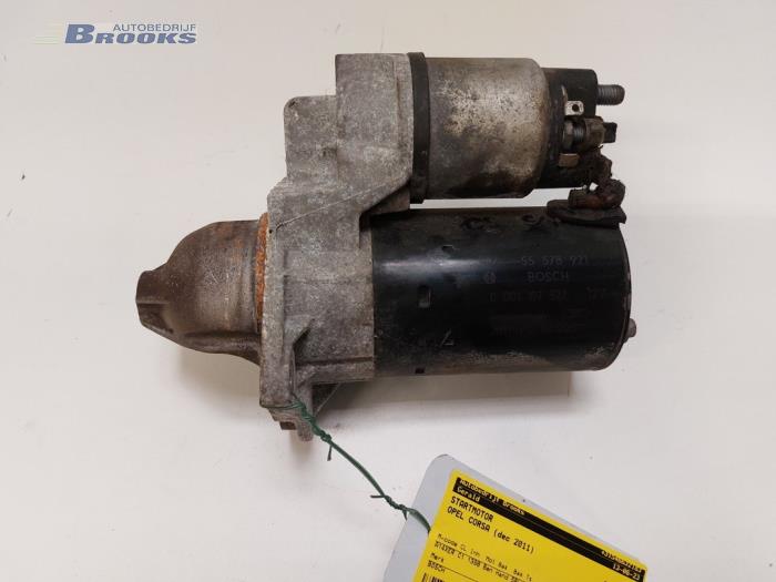Gebruikte Startmotor Opel Corsa D 1.4 16V Twinport Prijs € 15,00 Margeregeling aangeboden door Autobedrijf Brooks