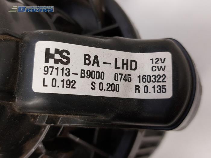 Blower van een Hyundai i10 (B5) 1.0 12V 2016
