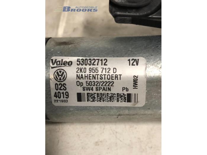 Motor Ruitenwisser achter van een Volkswagen Caddy IV 2.0 TDI 102 2019