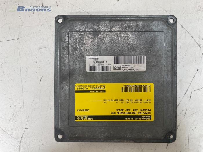 Computer Automatische Bak Peugeot 208 I 1.4 HDi - S180045056D 8H01 20CQ97