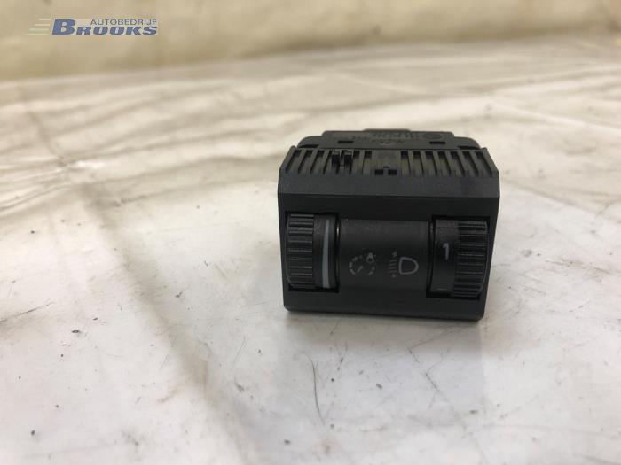 Koplamp 145mm zwart met schakelaar Mobylette 51 - Born2Brom