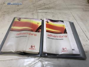 Gebruikte Instructie Boekje Seat Alhambra (7V8/9) 2.0 Prijs € 20,00 Margeregeling aangeboden door Autobedrijf Brooks