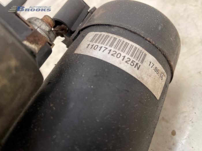 Startmotor van een Opel Meriva 1.6 2004