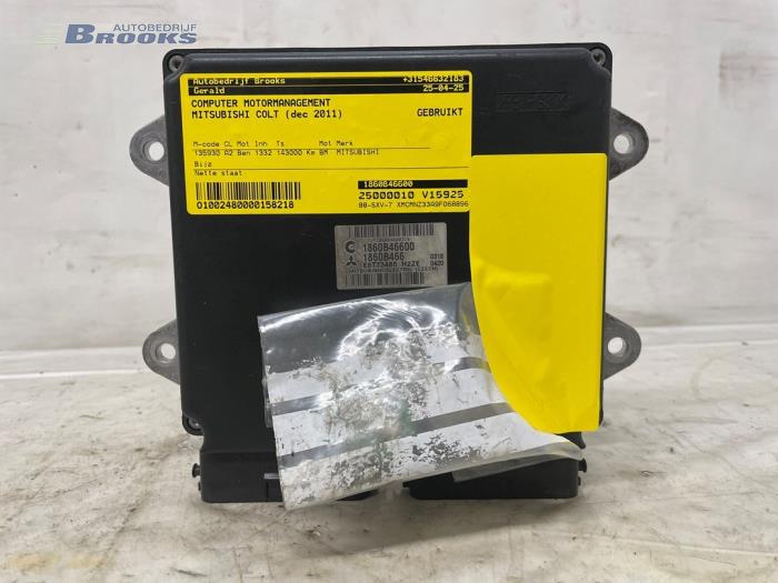 Computer Motormanagement van een Mitsubishi Colt (Z2/Z3) 1.3 16V 2011