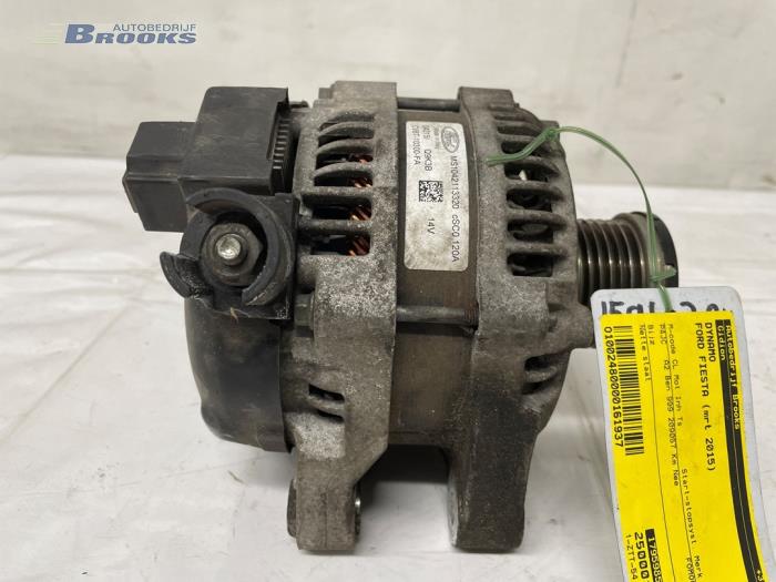 Gebruikte Dynamo Ford Fiesta 6 (JA8) 1.0 SCI 12V 80 Prijs € 20,00 Margeregeling aangeboden door Autobedrijf Brooks