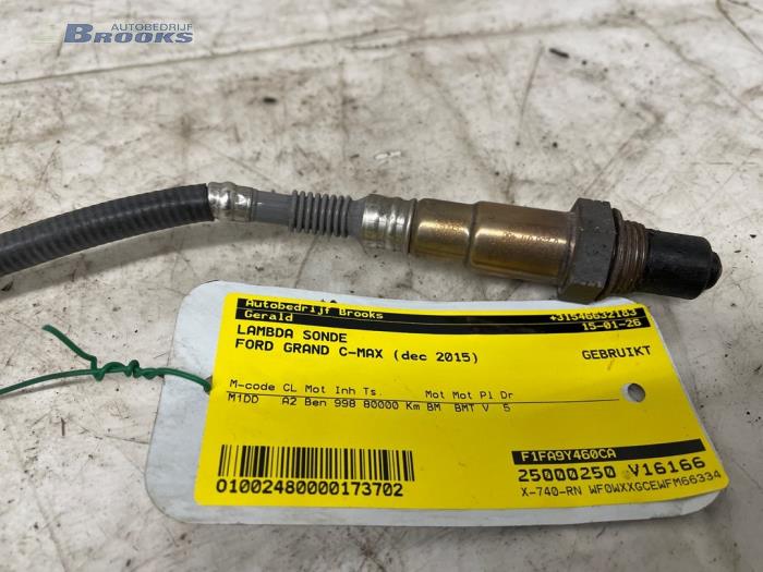 Lambda Sonde van een Ford Grand C-Max (DXA) 1.0 Ti-VCT EcoBoost 12V 125 2015