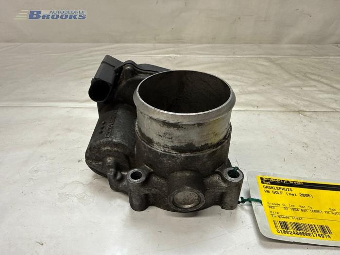 Gebruikte Gasklephuis Volkswagen Golf V (1K1) 2.0 GTI 16V Prijs € 15,00 Margeregeling aangeboden door Autobedrijf Brooks