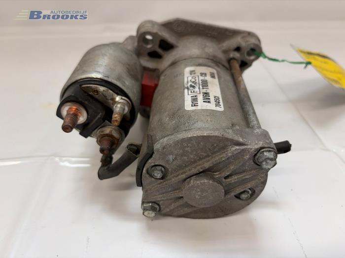 Startmotor van een Ford Fiesta 6 ST 1.6 ST 16V 2017
