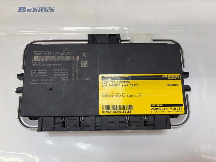 Gebruikte Computer Diversen BMW 6 serie (F12) 650i V8 32V Prijs € 50,00 Margeregeling aangeboden door Autobedrijf Brooks