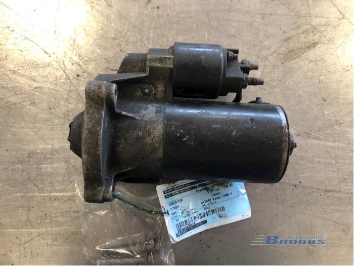 Gebruikte Startmotor Citroen Saxo 1.1i X,SX Prijs € 15,00 Margeregeling aangeboden door Autobedrijf Brooks