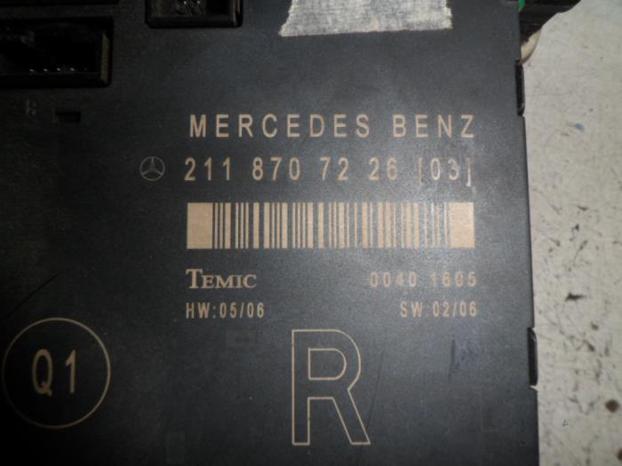 Module (diversen) van een Mercedes-Benz E (W211) 3.0 E-280 CDI V6 24V 2007