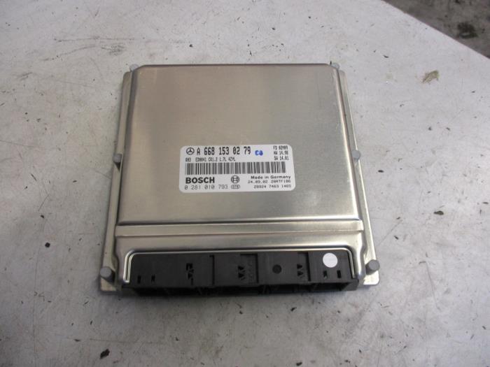 Gebruikte Computer Motormanagement Mercedes A (W168) 1.7 A-170 CDI 16V Prijs € 100,00 Margeregeling aangeboden door Autobedrijf Brooks