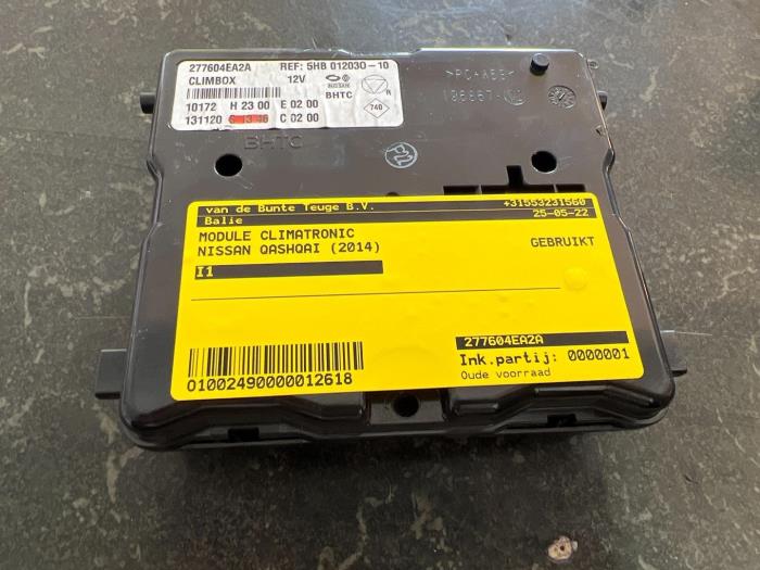 Gebruikte Module climatronic Nissan Qashqai (J11) 1.2 DIG-T 16V Prijs € 94,50 Margeregeling aangeboden door van de Bunte Teuge B.V.