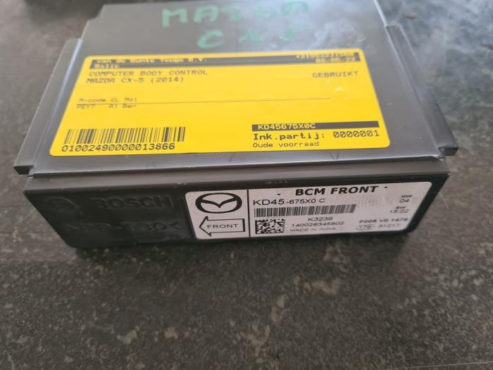 Gebruikte Module Bodycontrol Mazda CX-5 I (KE,GH) 2.0 SkyActiv-G 165 16V 2WD Prijs € 105,00 Margeregeling aangeboden door van de Bunte Teuge B.V.