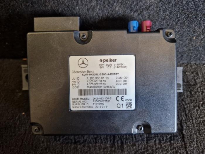 Gebruikte Bluetooth module Mercedes B (W246/W242) 1.6 B-180 BlueEFFICIENCY Turbo 16V Prijs € 78,75 Margeregeling aangeboden door van de Bunte Teuge B.V.
