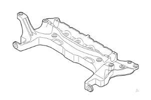 Gebruikte Subframe Fiat Fiorino (225) 1.3 JTD 16V Multijet Prijs € 105,00 Margeregeling aangeboden door van de Bunte Teuge B.V.
