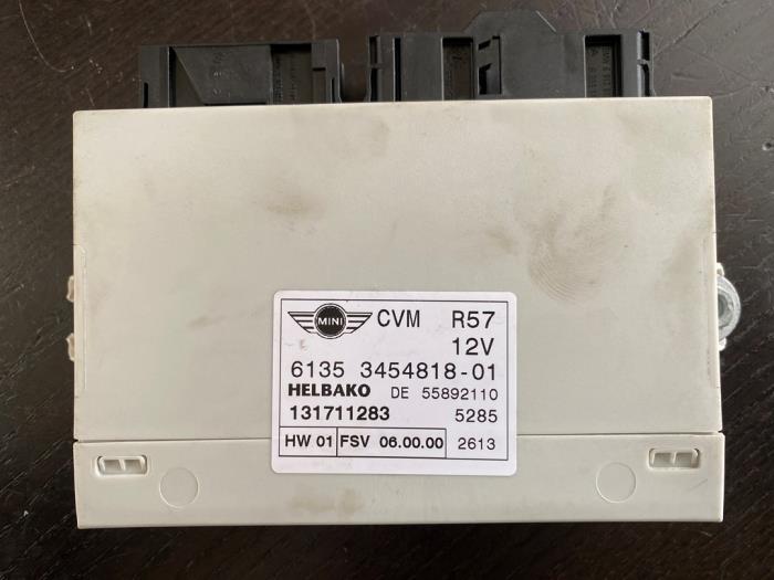 Gebruikte Cabriokap computer Mini Mini Open (R57) 1.6 16V One Prijs € 105,00 Margeregeling aangeboden door van de Bunte Teuge B.V.
