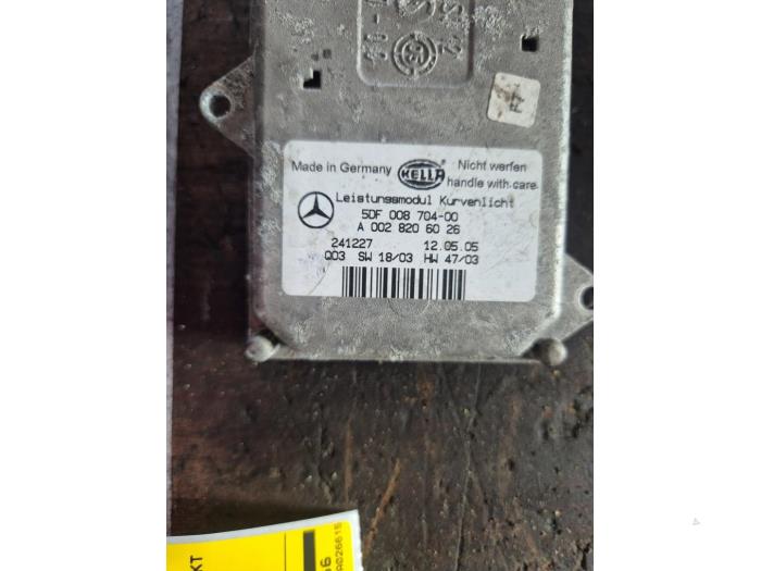 Module bochtverlichting van een Mercedes-Benz ML II (164/4JG) 3.0 ML-320 CDI 4-Matic V6 24V 2005
