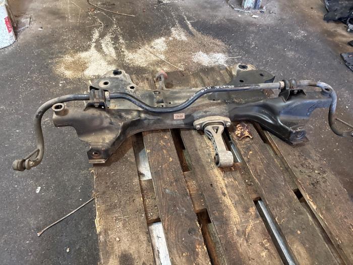 Subframe Hyundai iX20 (JC), 2010 / 2019 1.4i 16V, SUV, Benzine, 1.396cc, 66kW (90pk), FWD, G4FA, 2010-11 / 2019-07, JCF5P1; JCF5P2; JCF5P6; JCF5P7 (Gebruikt)
