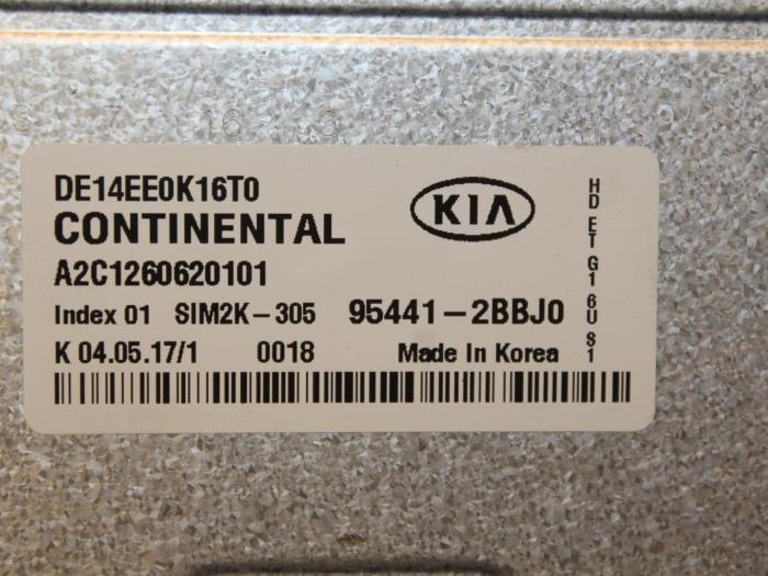 Computer Automatische Bak van een Kia Niro I (DE) 1.6 GDI Hybrid 2017