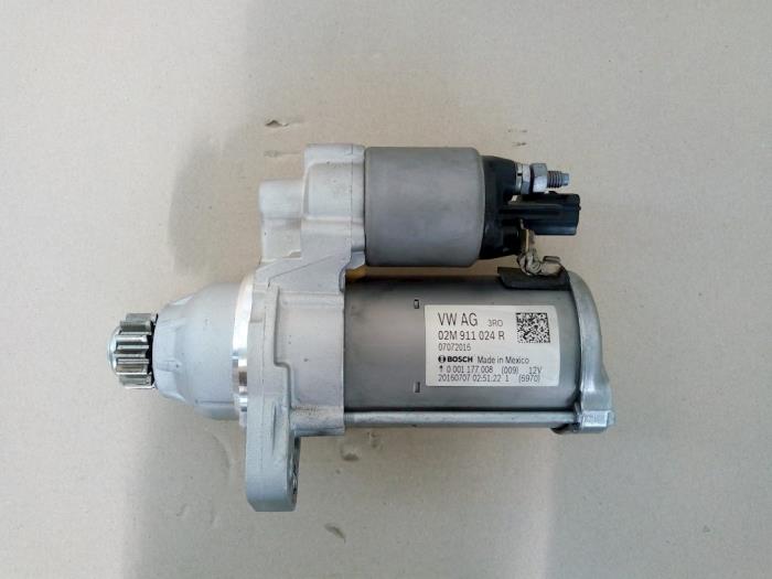 Gebruikte Startmotor Volkswagen Golf VII (AUA) 1.8 TSI 16V Prijs € 54,45 Inclusief btw aangeboden door Van Gils Automotive