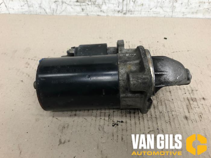Gebruikte Startmotor Mercedes C (W202) 1.8 C-180 16V Prijs € 40,00 Margeregeling aangeboden door Van Gils Automotive