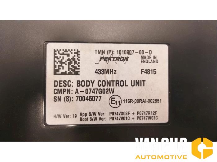 Computer Body Control van een Tesla Model S 90D 2016