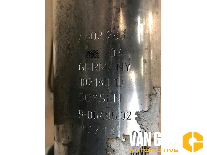 Auspuff (komplett) BMW 1-Serie O181656 7602286 - Van Gils Automotive