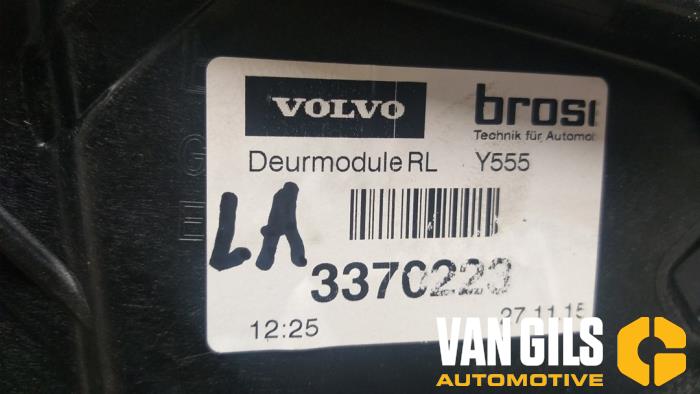 Ruitmechaniek 4Deurs links-achter van een Volvo V40 (MV) 2.0 D2 16V 2015