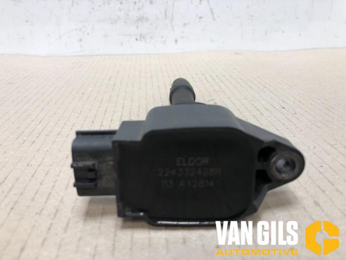 Gebruikte Bobine Renault Twingo III (AH) 0.9 Energy TCE 90 12V Prijs € 30,00 Margeregeling aangeboden door Van Gils Automotive