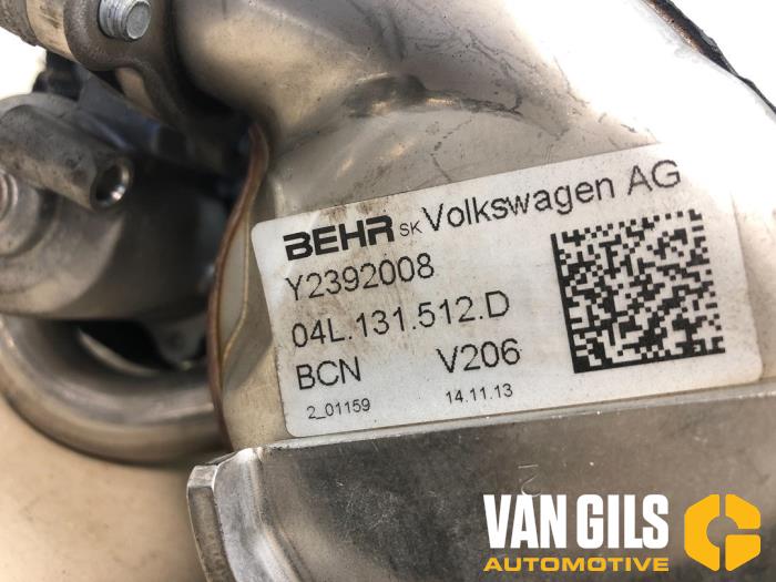 EGR koeler van een Volkswagen Golf VII Variant (AUVV) 2.0 TDI 150 16V 2014