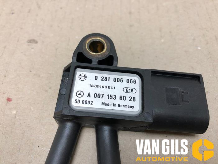 Brandstofdruk sensor van een Mercedes-Benz B (W246,242) 2.2 B-220 CDI BlueEFFICIENCY 16V 2018
