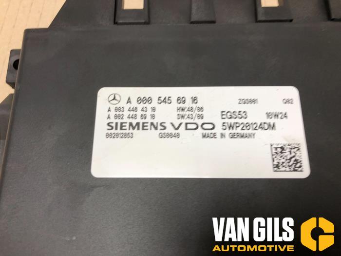Computer Automatische Bak van een Mercedes-Benz E (W212) E-200 CDI 16V BlueEfficiency,BlueTEC 2010