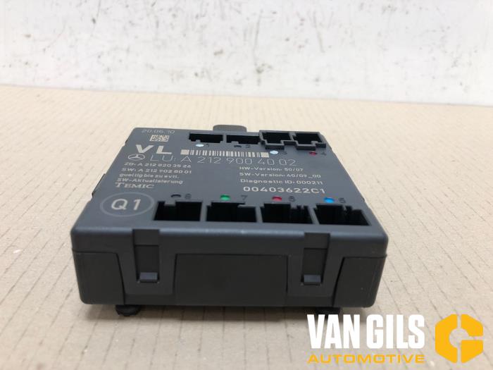 Gebruikte Module Centrale Deurvergrendeling Mercedes E (W212) E-200 CDI 16V BlueEfficiency,BlueTEC Prijs € 49,99 Margeregeling aangeboden door Van Gils Automotive