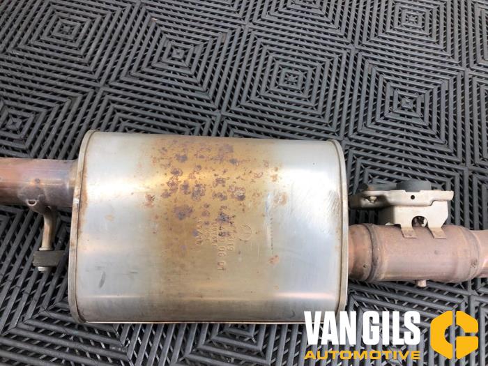 Uitlaat (compleet) van een Mercedes-Benz Vito (447.6) 2.0 116 CDI 16V 2021