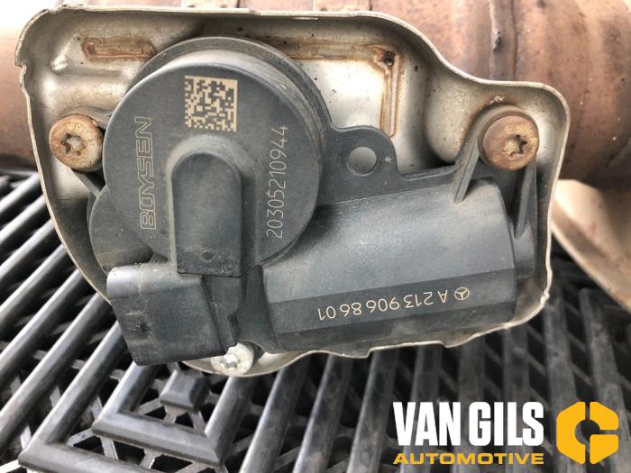 Uitlaat (compleet) van een Mercedes-Benz Vito (447.6) 2.0 116 CDI 16V 2021