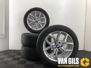 Gebruikte Sportvelgenset + banden BMW X3 (F25) xDrive35i 3.0 24V Prijs € 499,99 Margeregeling aangeboden door Van Gils Automotive