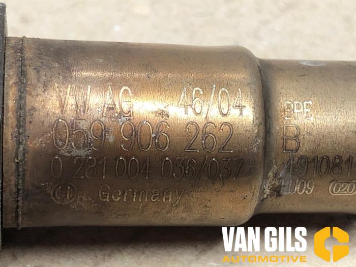 Lambda Sonde van een Volkswagen Touareg (7LA/7L6) 3.0 TDI V6 24V 2004