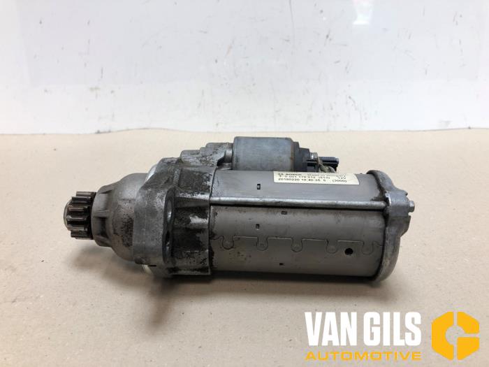 Gebruikte Startmotor Volkswagen Polo VI (AW1) 1.0 TSI 12V Prijs € 45,00 Margeregeling aangeboden door Van Gils Automotive