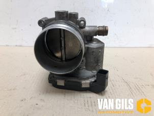 Gebruikte Gasklephuis BMW 5 serie Touring (F11) 535i 24V TwinPower Turbo Prijs € 45,00 Margeregeling aangeboden door Van Gils Automotive