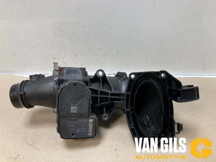 Gebruikte Gasklephuis Mercedes B (W246/W242) 2.2 B-220 CDI BlueEFFICIENCY,d 16V Prijs € 49,99 Margeregeling aangeboden door Van Gils Automotive