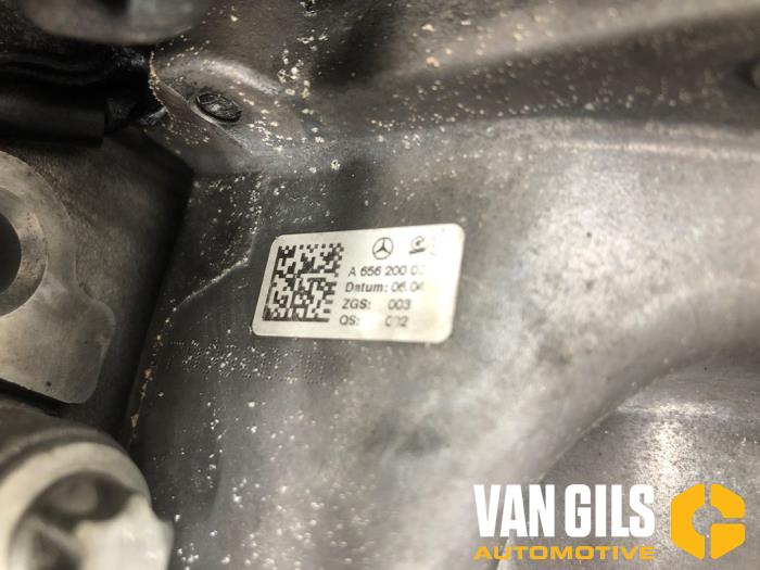 Motor van een Mercedes-Benz S (222.0/222.1) 3.0 S-400d 4-Matic 2018