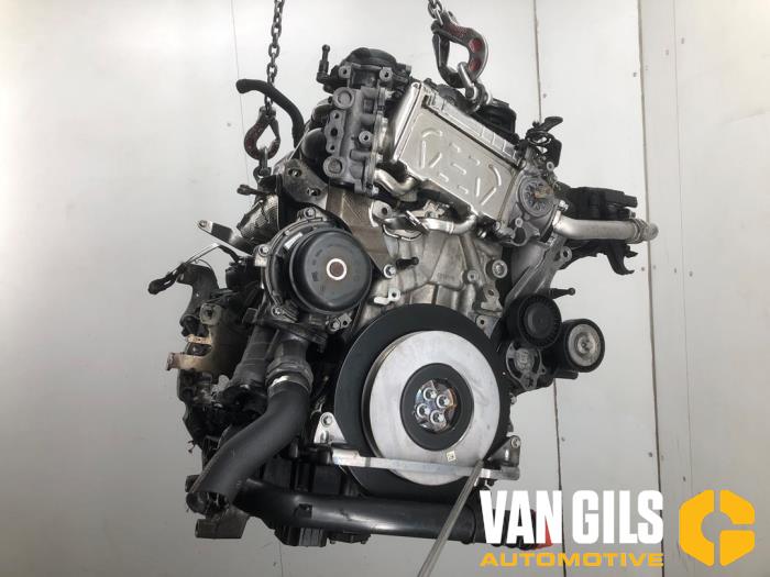 Motor van een Mercedes-Benz S (222.0/222.1) 3.0 S-400d 4-Matic 2018