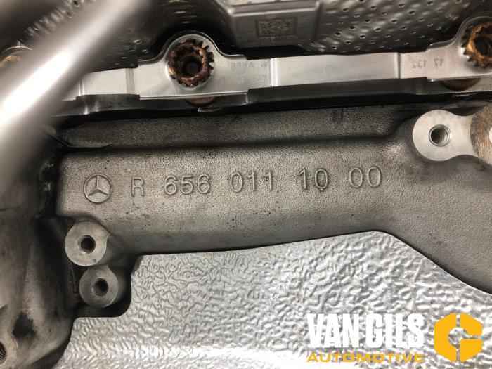 Motor van een Mercedes-Benz S (222.0/222.1) 3.0 S-400d 4-Matic 2018